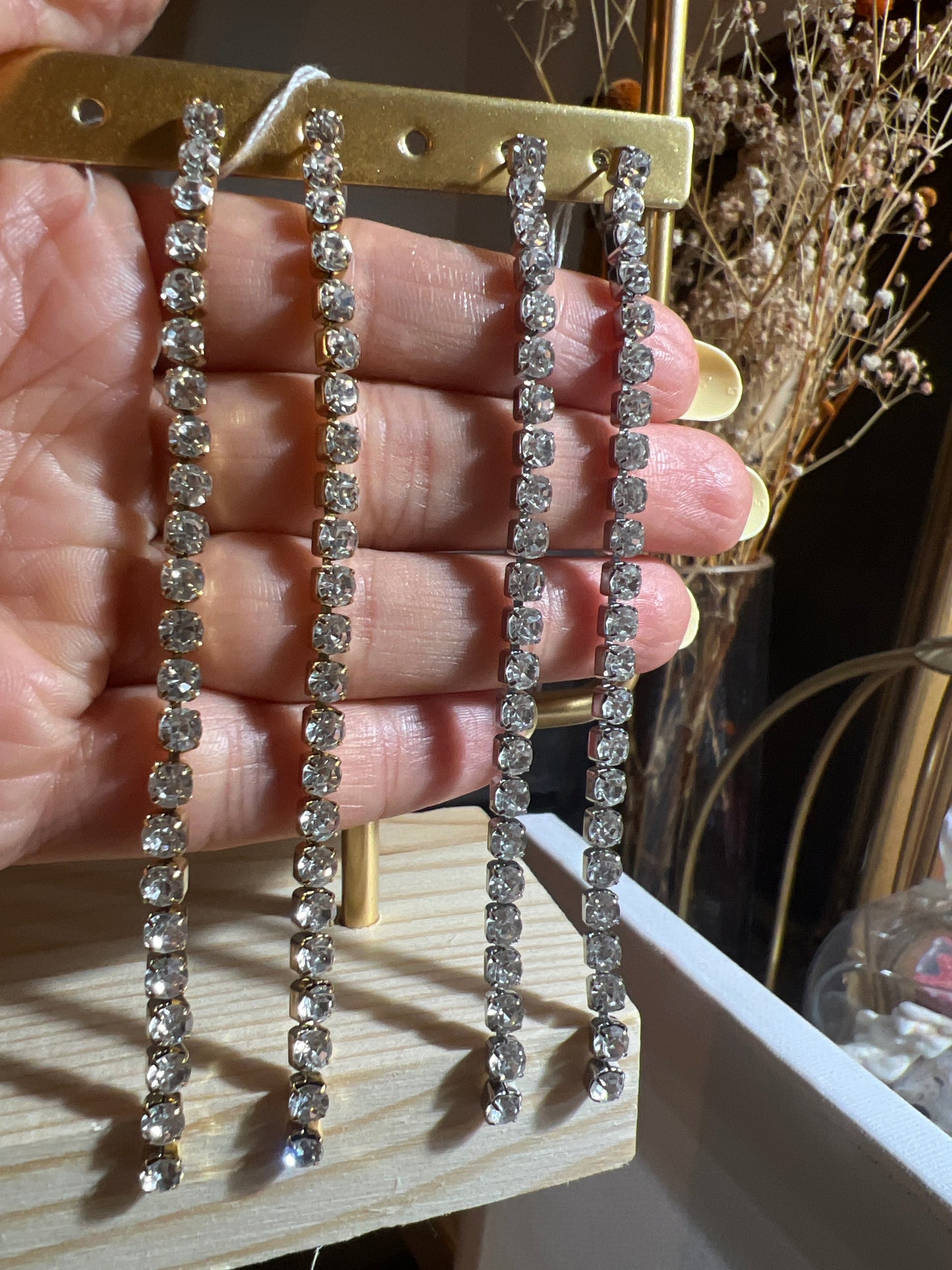 Boucles d’oreilles Canne