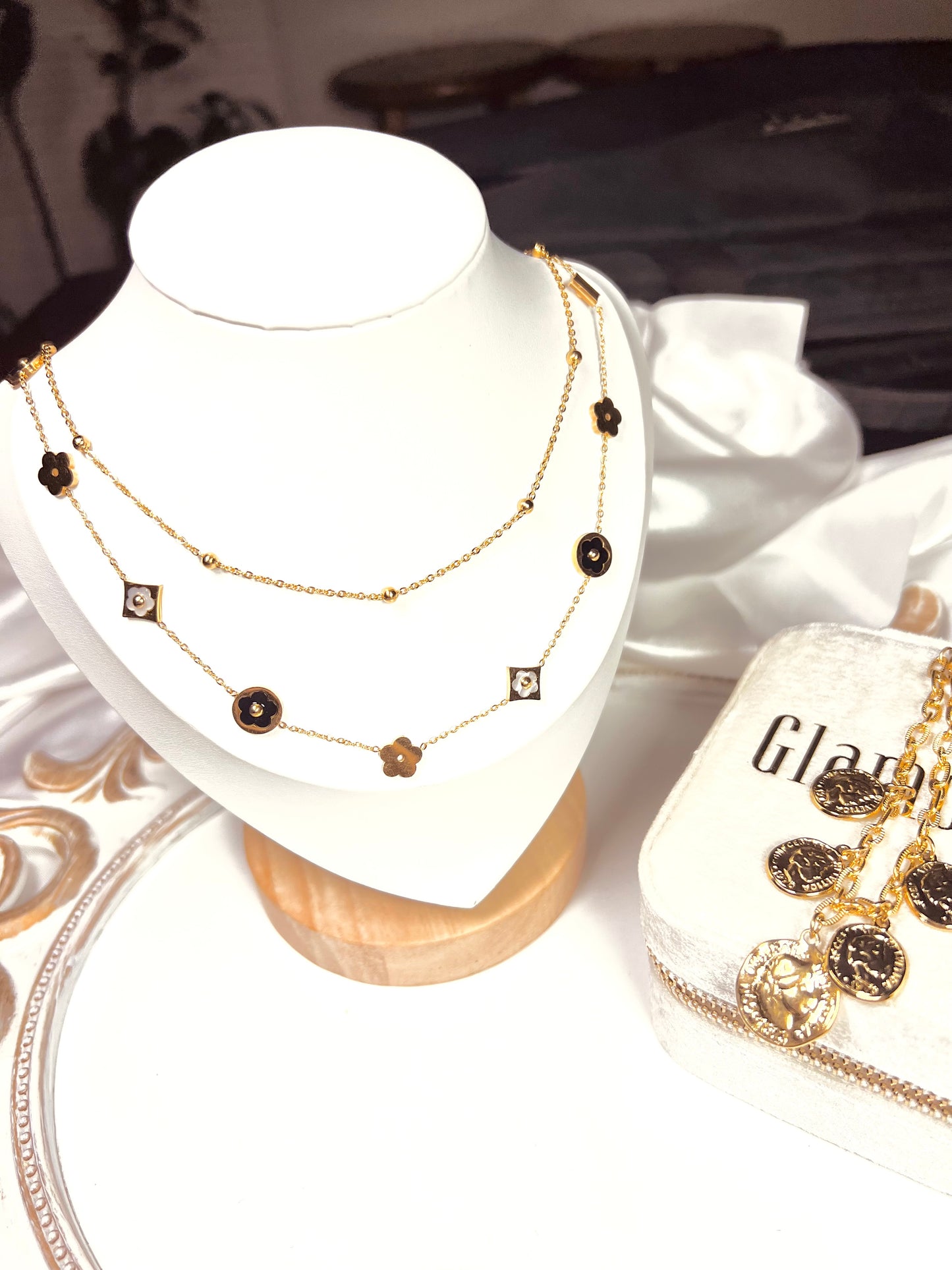 Collier double Milano