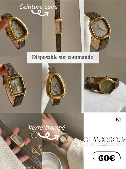 Montre vintage disponible seulement sur commande