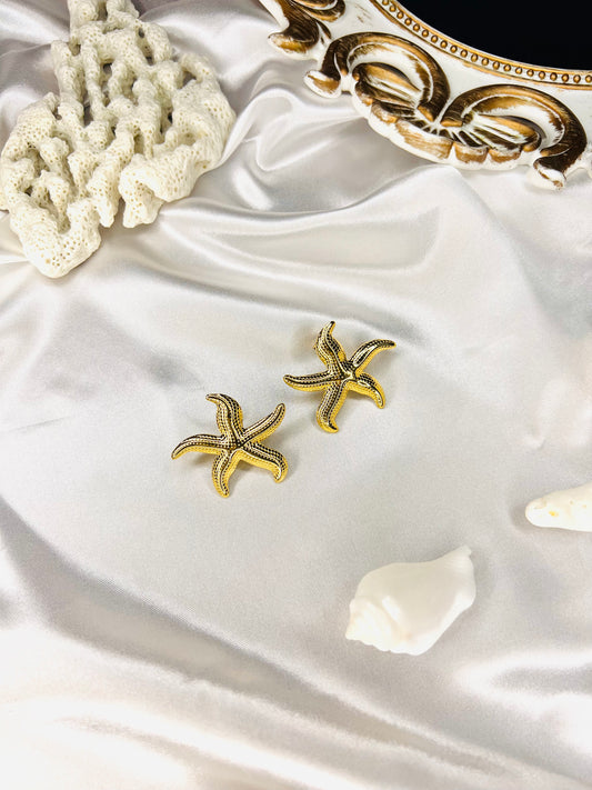 Boucles d'oreilles Etoile de mer